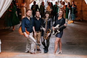 Wedding reception band. Berwick Lodge wedding band